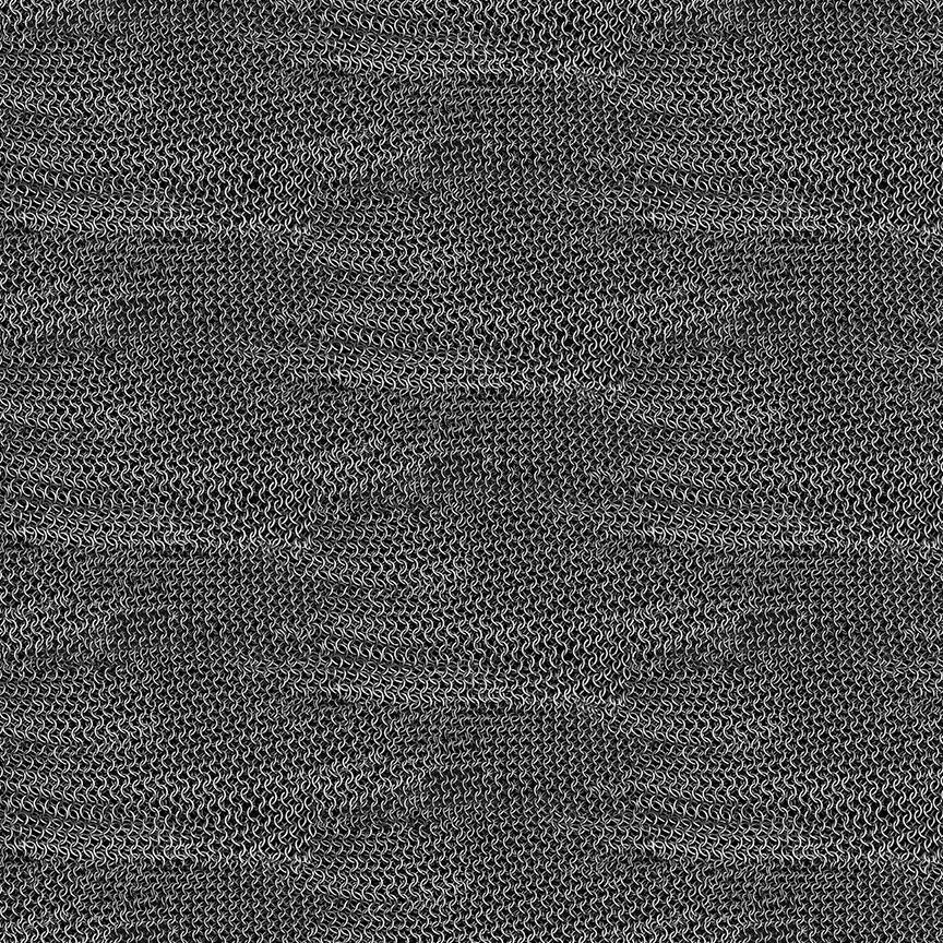 Chainmail Fabric - Quilting COTTON - Timeless Treasures - Dragon's Lair Collection - Knights Armor chainmaille