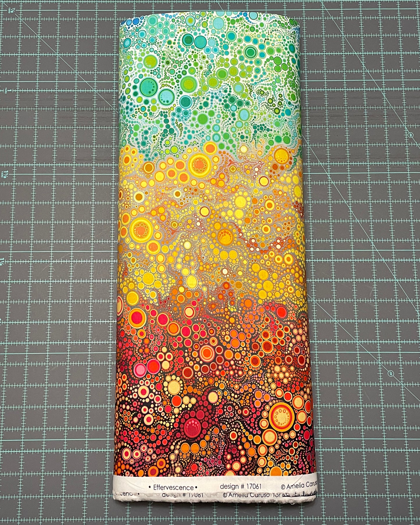 Rainbow Dots Fabric - Adventure Gradation - Robert Kaufman - Effervescence - 100% cotton