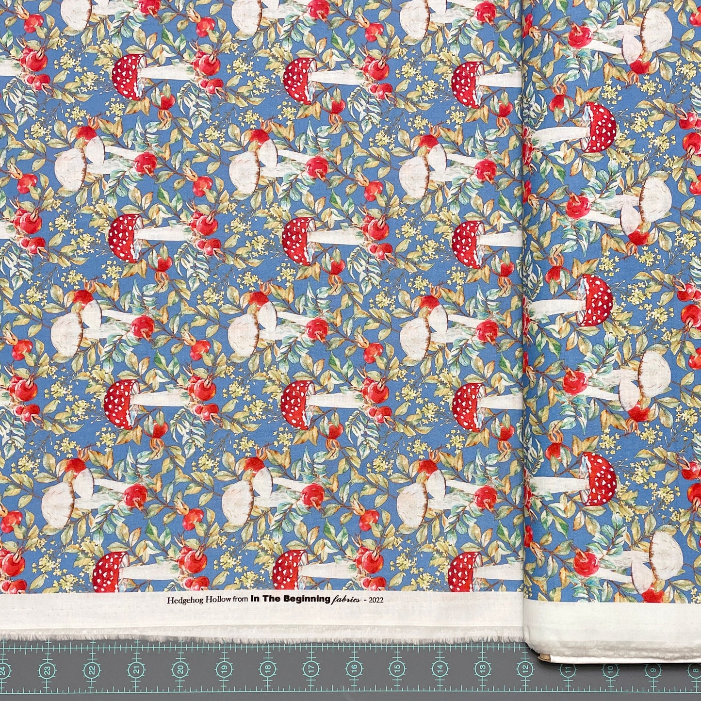 Hedgehog Hollow - Mushroom Fabric 7HH-1 - In The Beginning Fabrics - 100% Cotton
