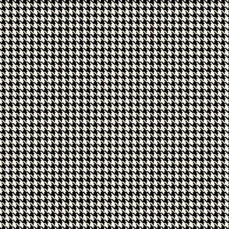 Houndstooth FLANNEL Fabric - Marcus Fabrics - 100% Cotton Fabric - Primo Plaids Black and White Flannel