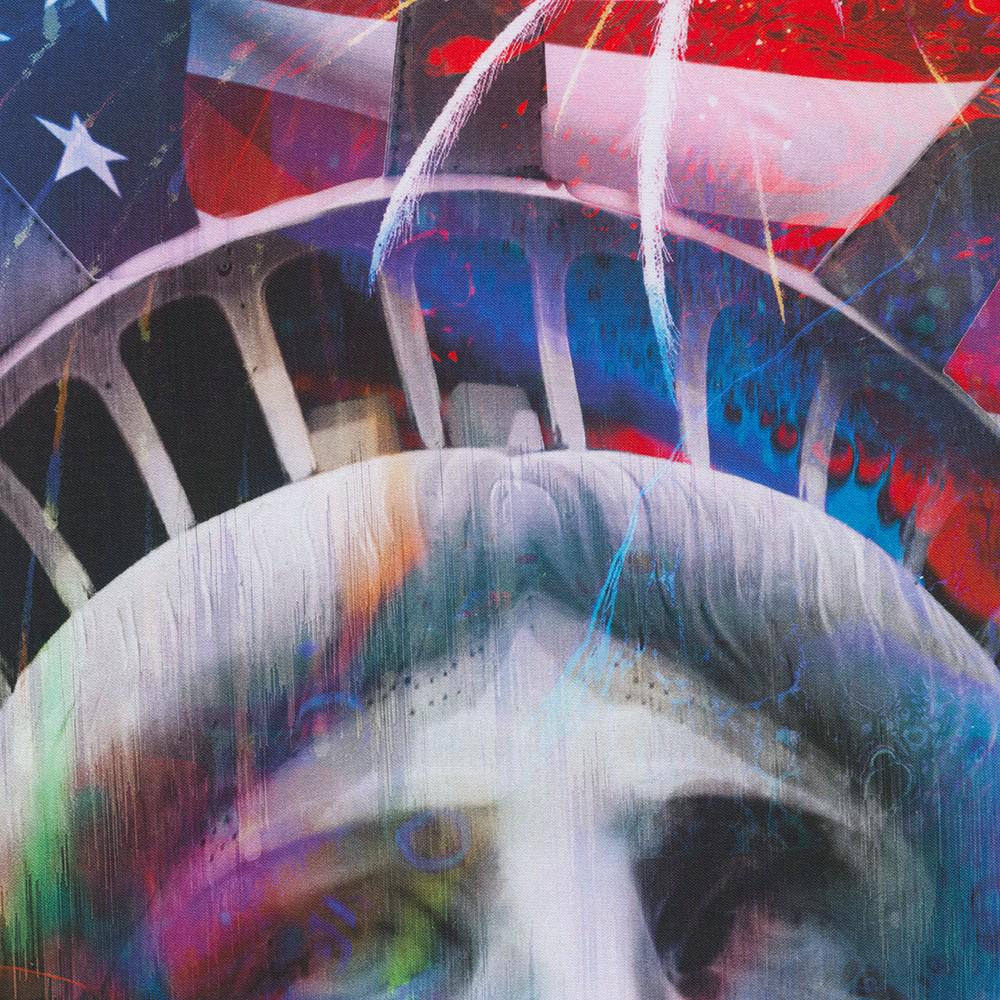 Patriotic Fabric Panel - 24" wide x 44" tall - 100% Cotton - Robert Kaufman - Americana APYD-22762-202 - USA