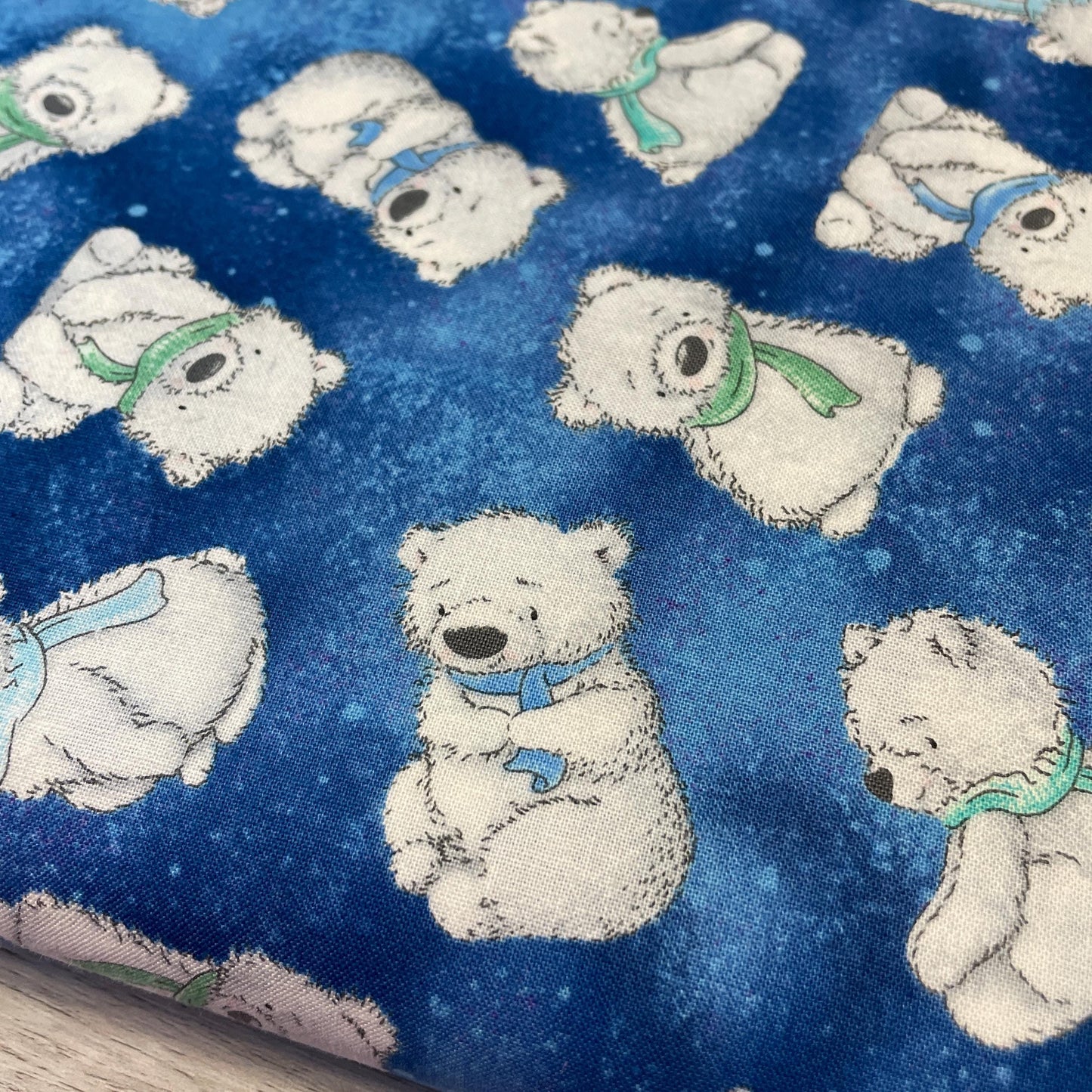 Polar Bear Fabric - Arctic Nights - Discontinued