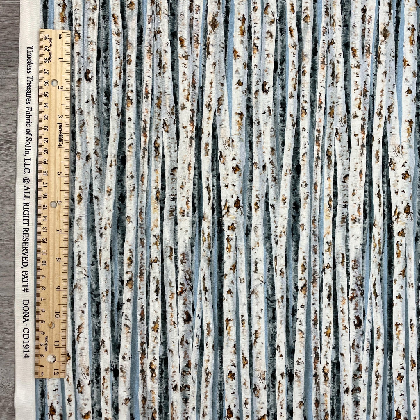 Birch Trees on Blue Sky - Camp Life Collection