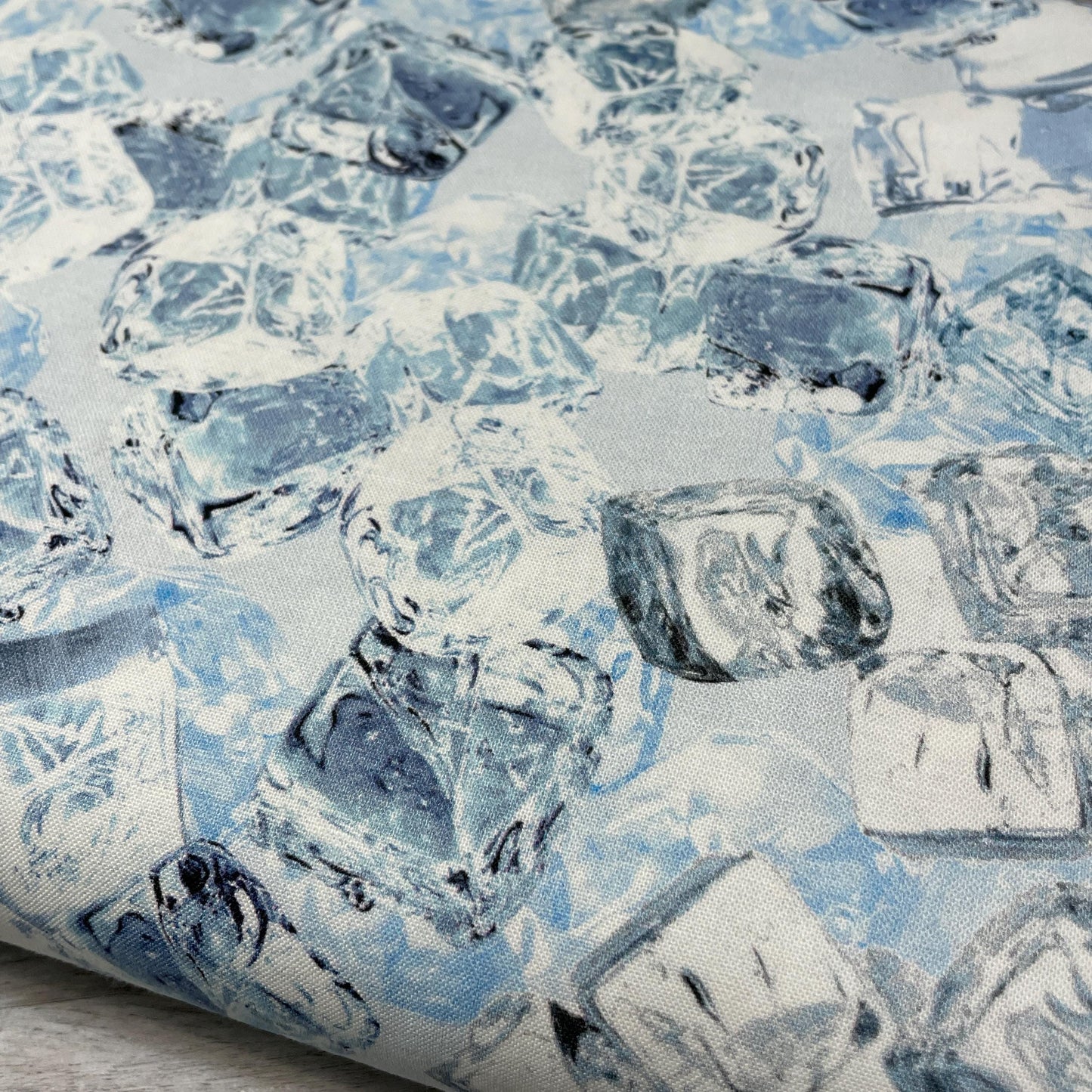 Ice Cube Fabric - Benartex Top Shelf collection - 100% Cotton