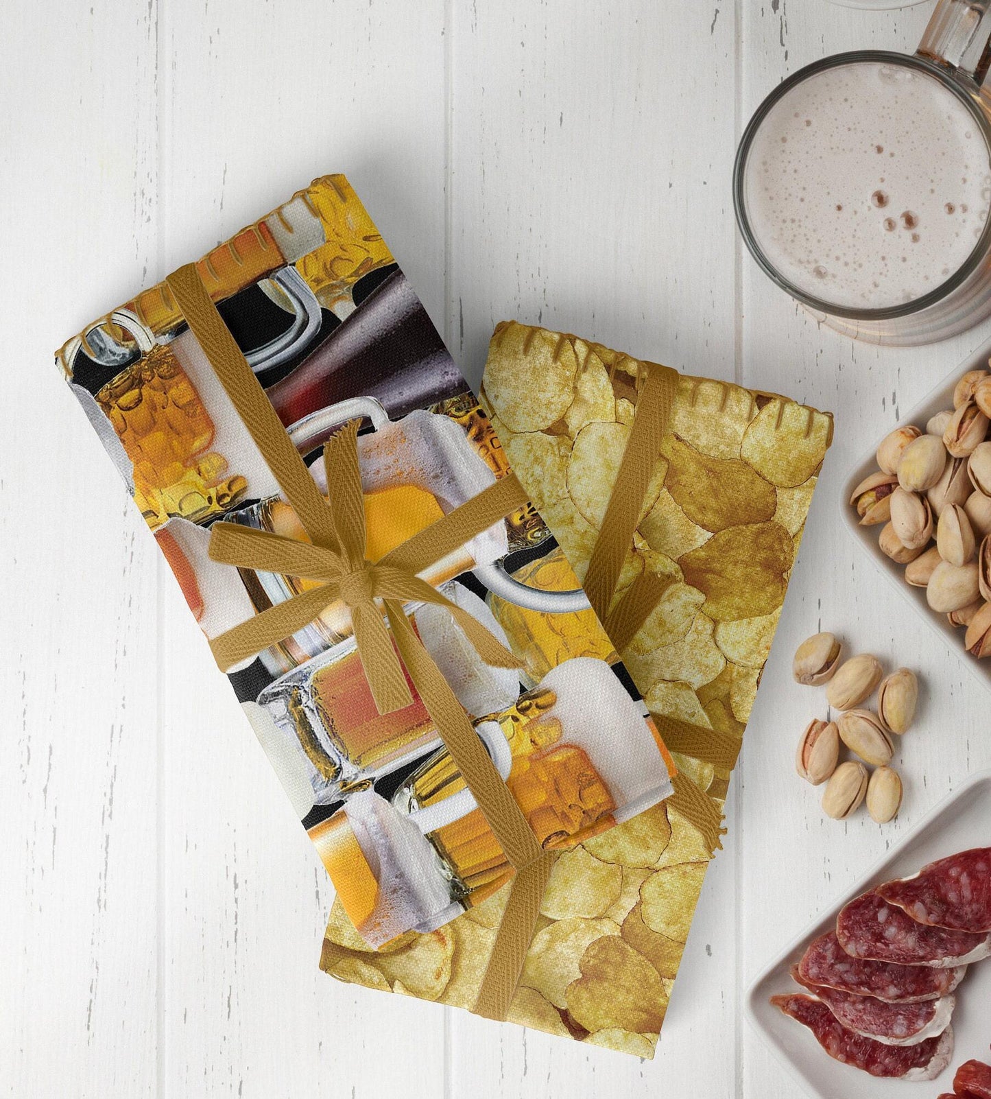 Potato Chips Fabric - Ale House Collection - 100% Cotton - Food