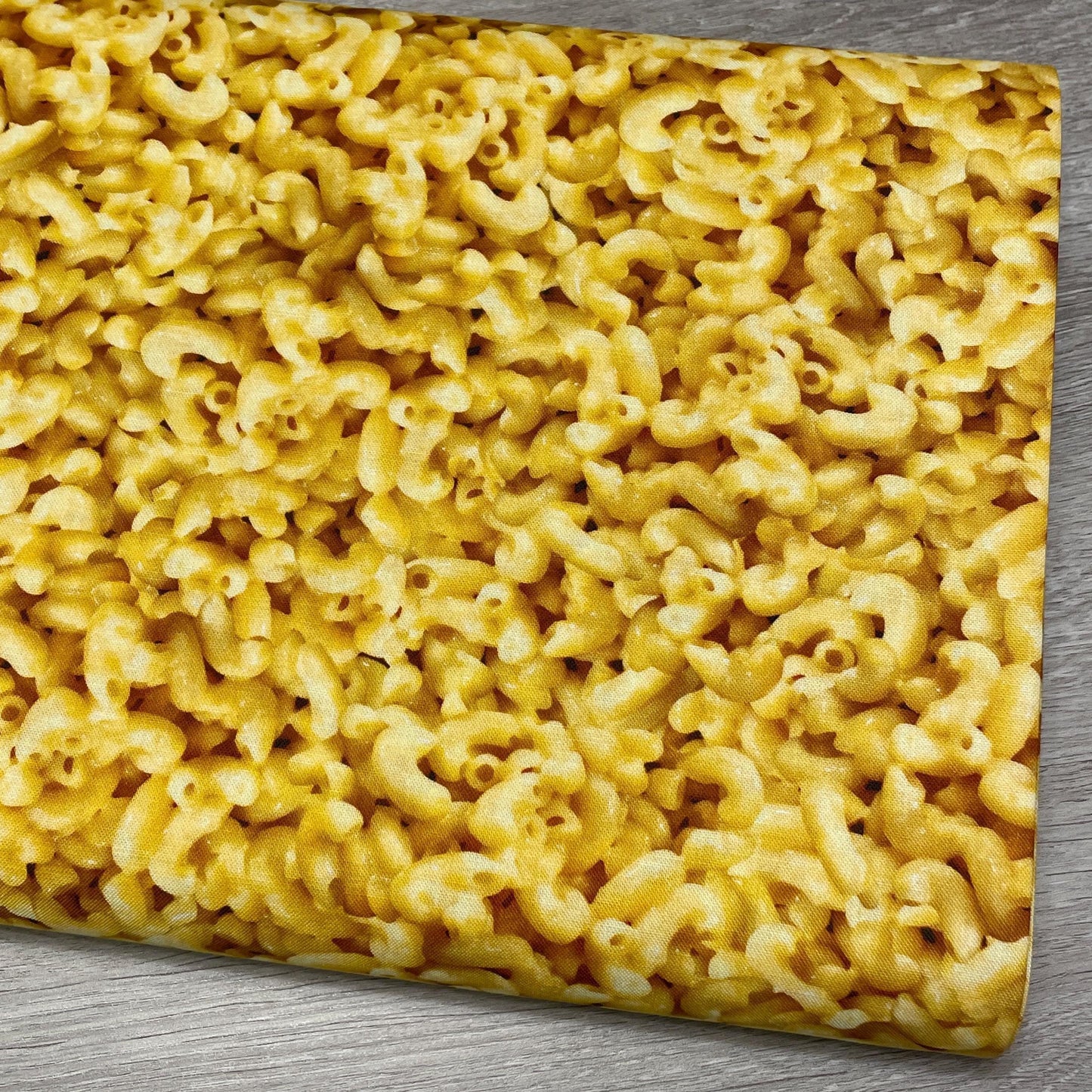 Macaroni and Cheese Fabric - Feast Mode Collection - Robert Kaufman - 100% Cotton