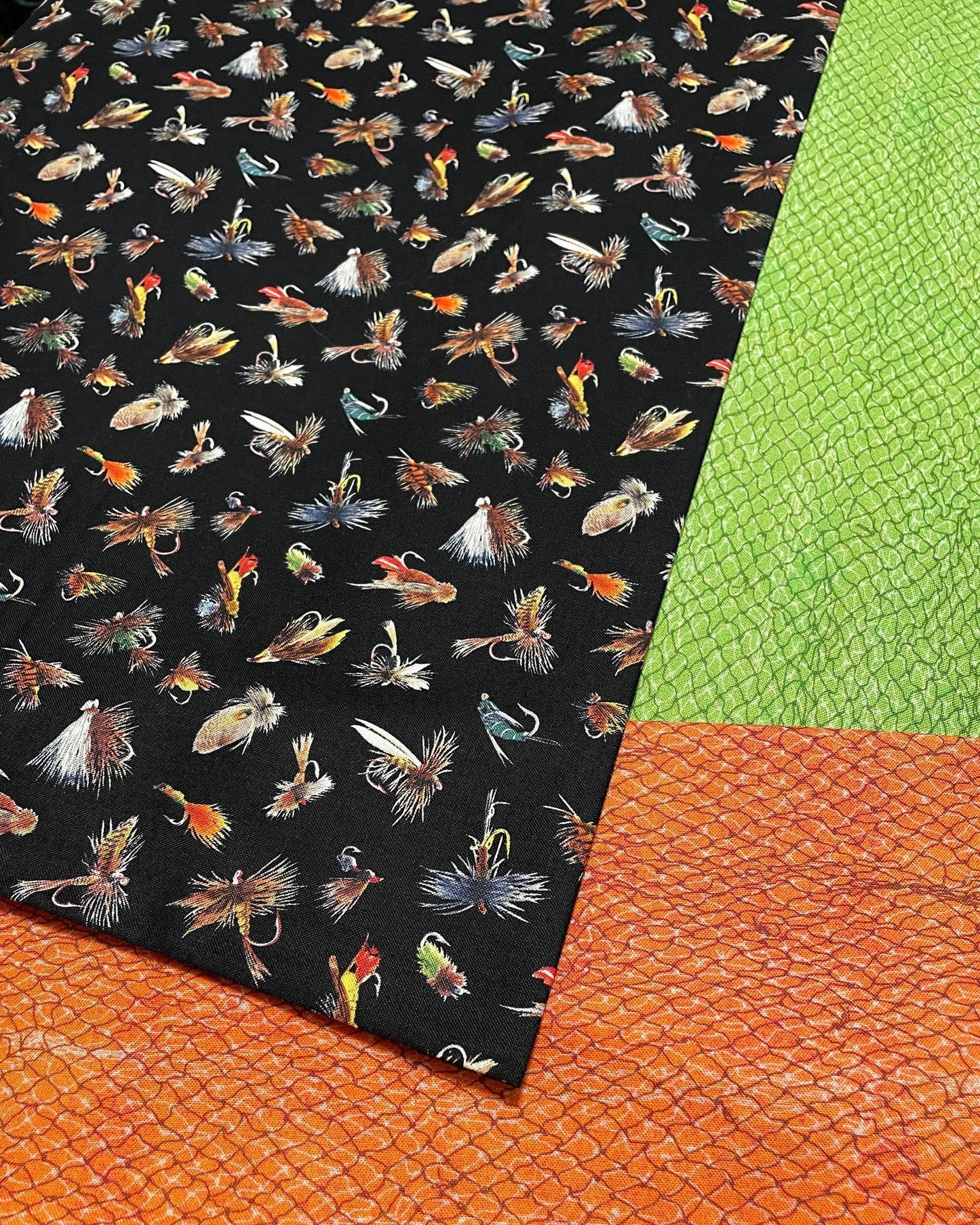 Fishing Fabric - Fishing Net - Rust Color - 100% Cotton Fabric - Land and Sea collection - Windham Fabrics - Boating - Ships NEXT DAY
