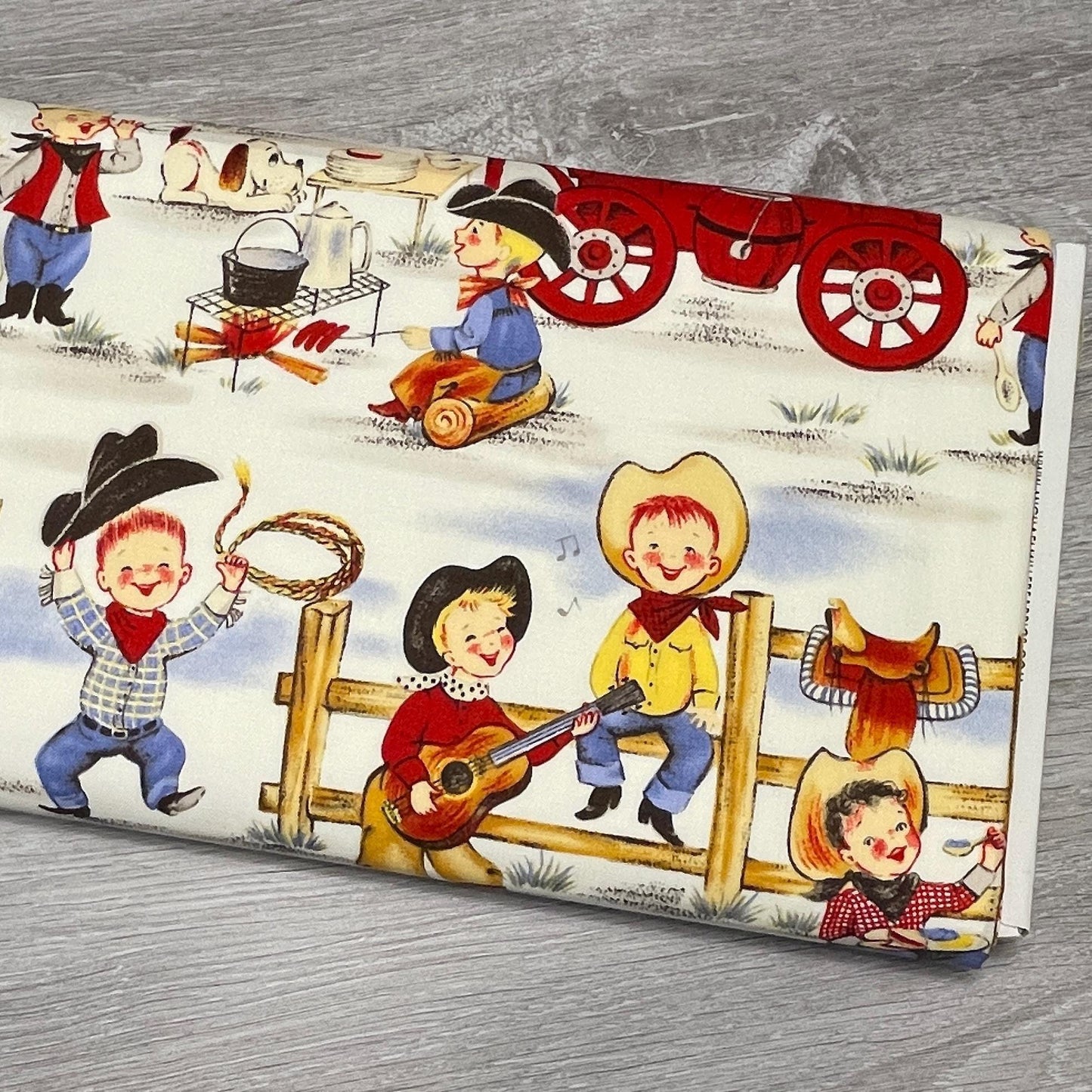 Lil Cowpokes Fabric - Michael Miller - 100% Cotton