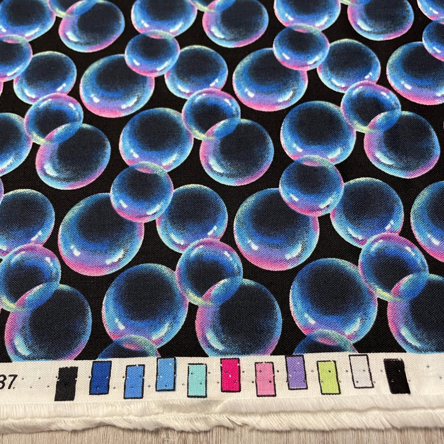 Bubble Fabric - Disco Tech collection