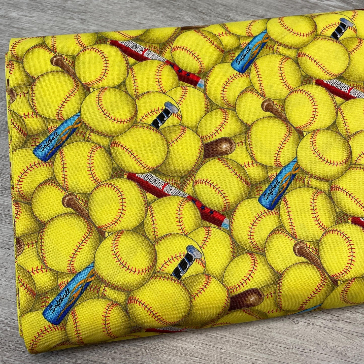 Softball fabric - Sports Collection - Elizabeth's Studio