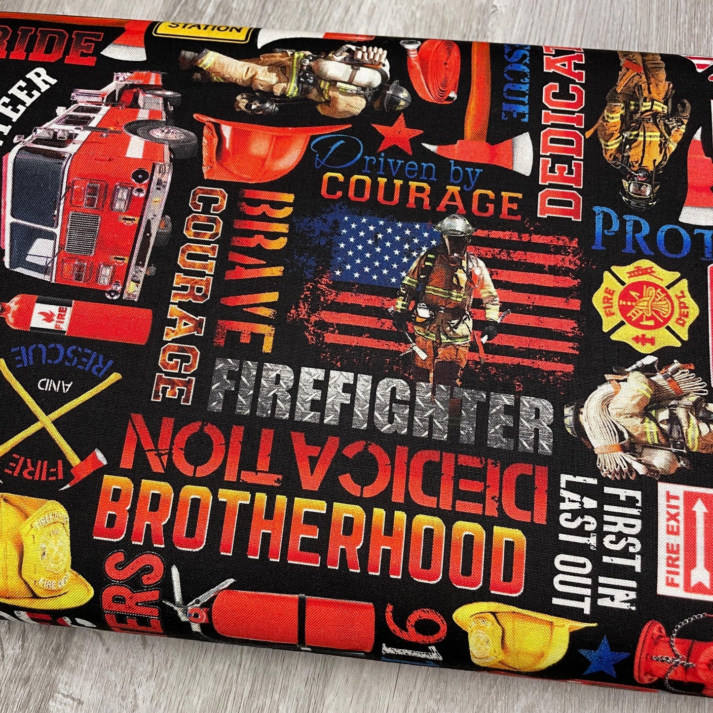 Firefighter Equipment and Text Fabric - Fire Department
