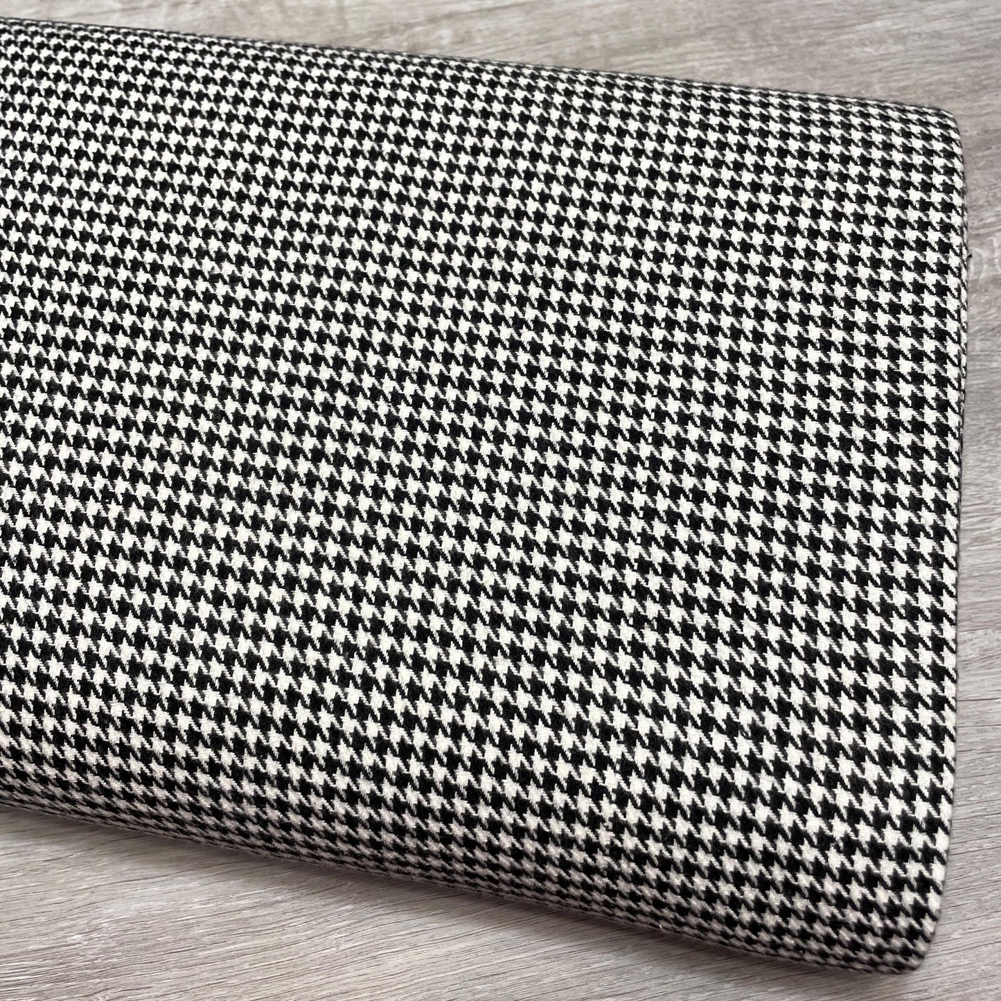 Houndstooth FLANNEL Fabric - Marcus Fabrics - 100% Cotton