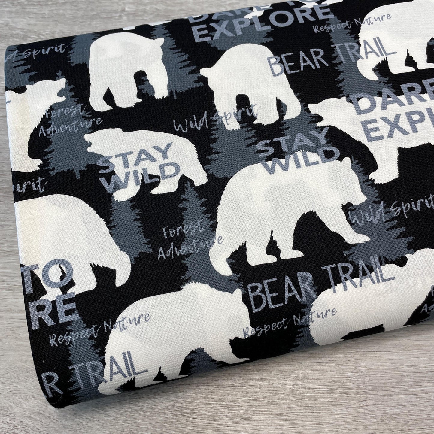 Bear Fabric - Great Outdoors - Kanvas by Benartex