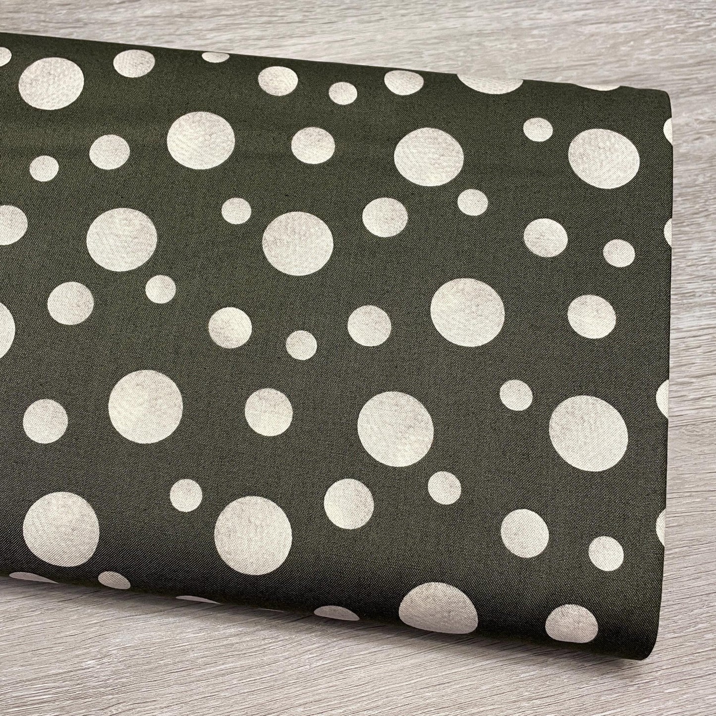 Golf Fabric - Golf Balls on Hunter - Golf Days