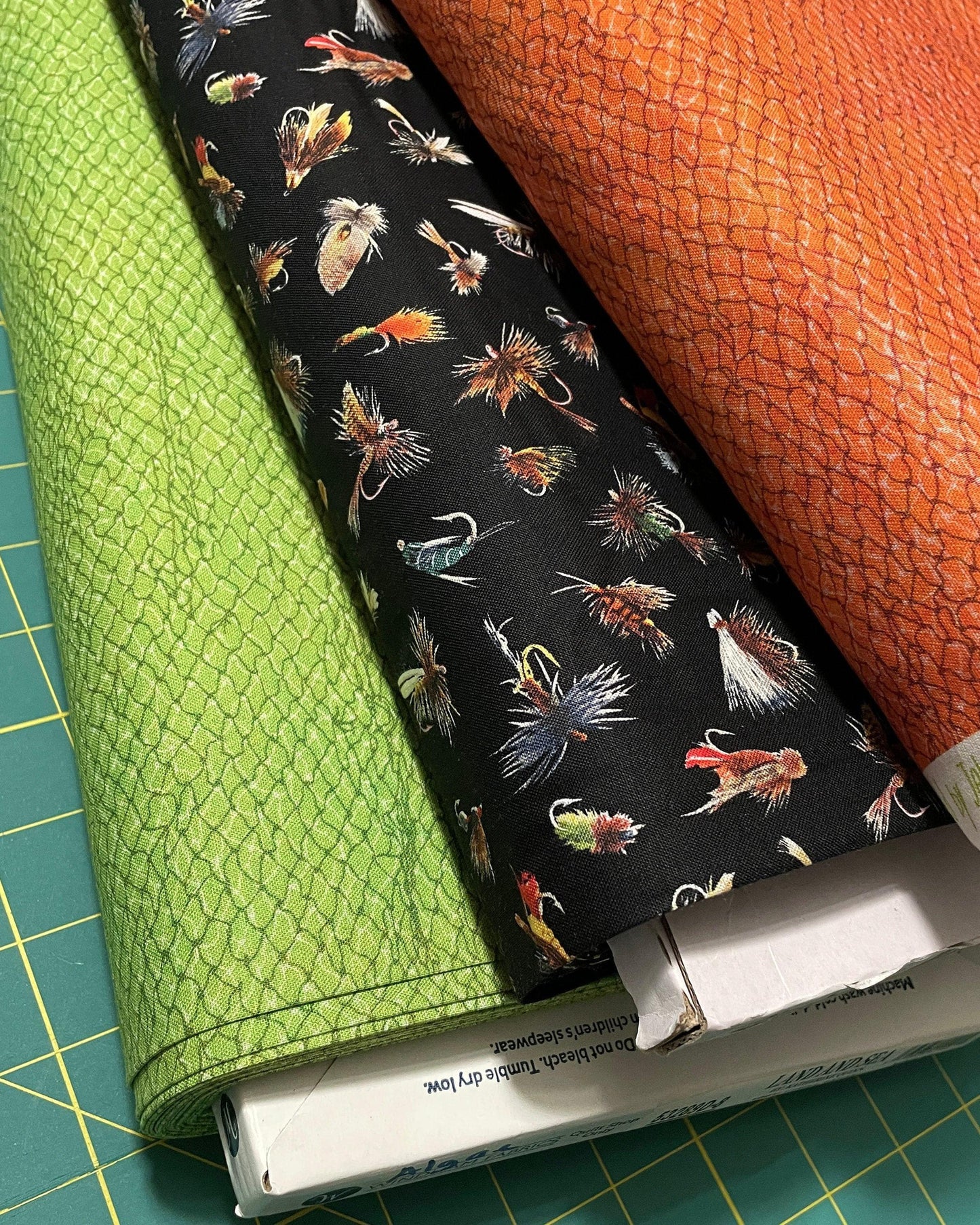 Fishing Fabric - Fishing Net - Rust Color - 100% Cotton Fabric - Land and Sea collection - Windham Fabrics - Boating - Ships NEXT DAY