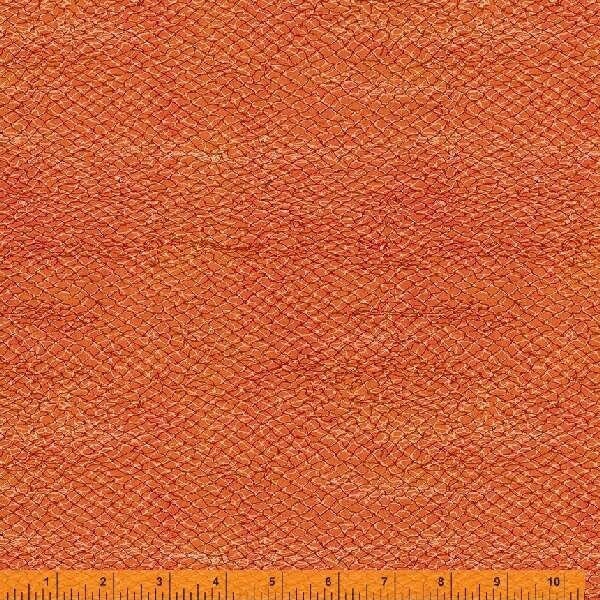 Fishing Fabric - Fishing Net - Rust Color - 100% Cotton Fabric - Land and Sea collection - Windham Fabrics - Boating - Ships NEXT DAY