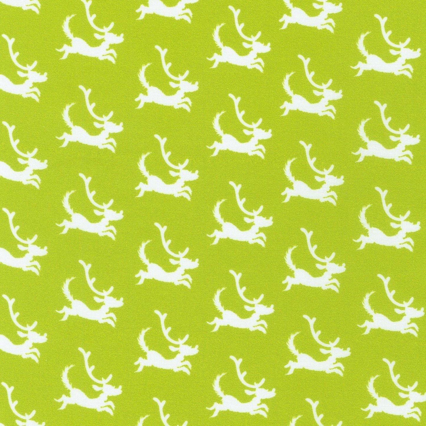 Robert Kaufman Grinch Fabric - Lime Dogs - How the Grinch Stole Christmas - 100% cotton - Reindeer fabric Max Dog Fabric - Ships NEXT DAY