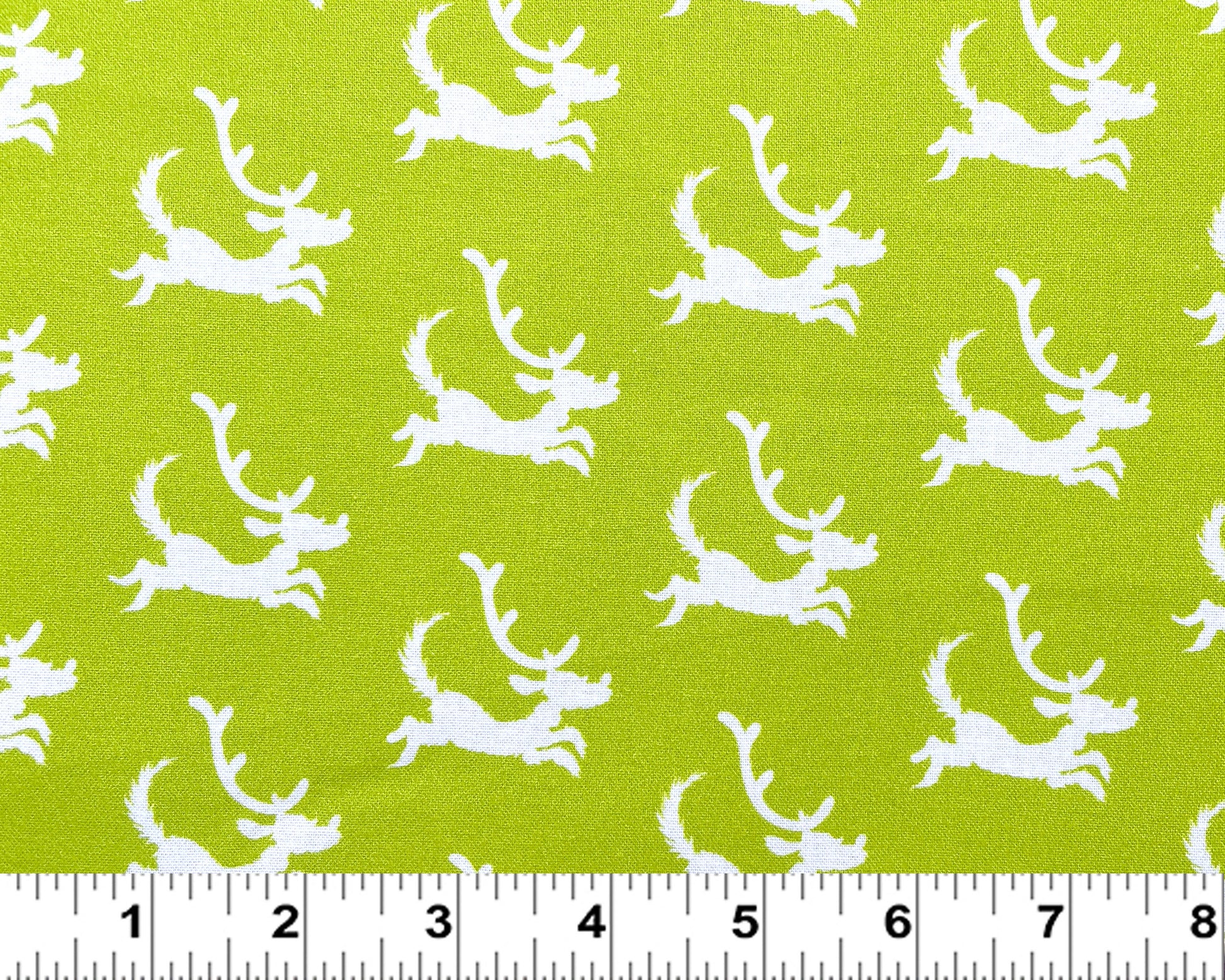 Robert Kaufman Grinch Fabric - Lime Dogs - How the Grinch Stole Christmas - 100% cotton - Reindeer fabric Max Dog Fabric - Ships NEXT DAY