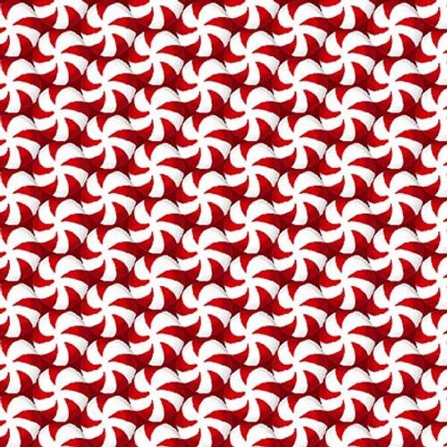 Christmas fabric - Starlight Mint Candy Fabric - 100% cotton - Kayomi Harai for Studio E - Christmas Candy Holiday Material - SHIPS NEXT DAY