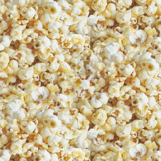 Popcorn fabric - Favorite Foods Collection by Elizabeth's Studio - 100% Cotton - Food theme popcorn print snack material - Ships NEXT DAY