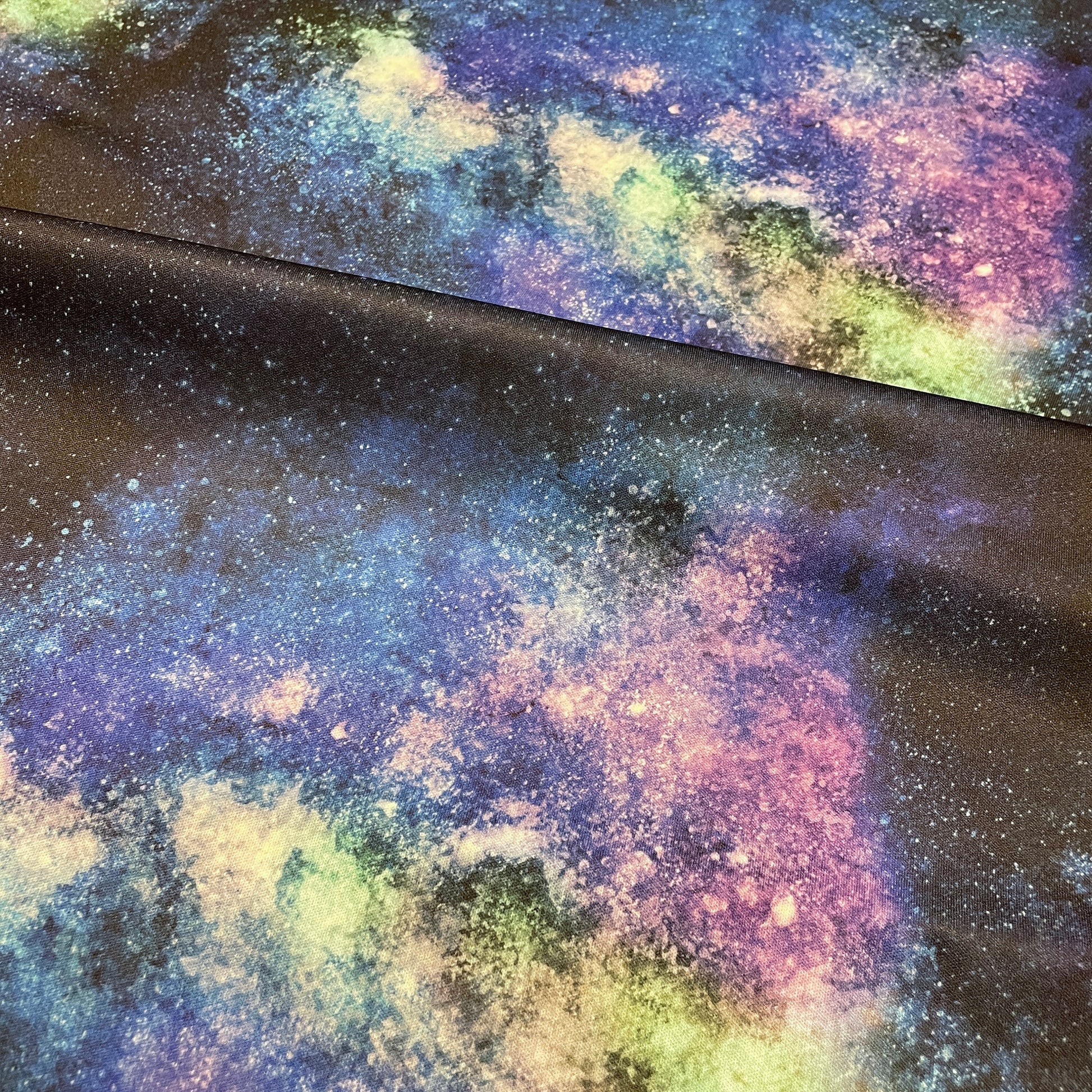 Galaxy PUL Waterproof Fabric - 1 mil - 60" wide - Outer Space Stars