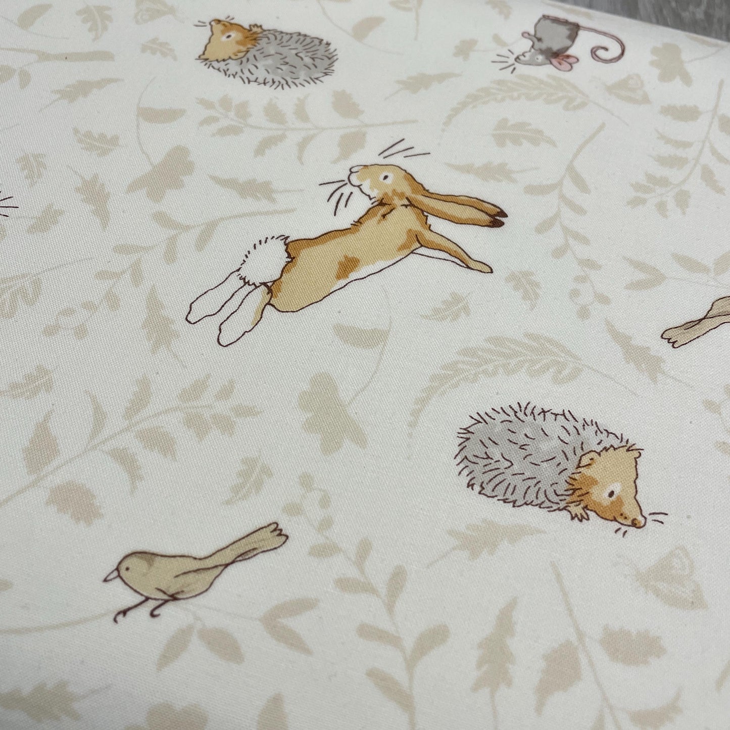 Baby fabric - Guess How Much I love you 2024 in White by Anita Jeram for Clothworks - 100% cotton fabric