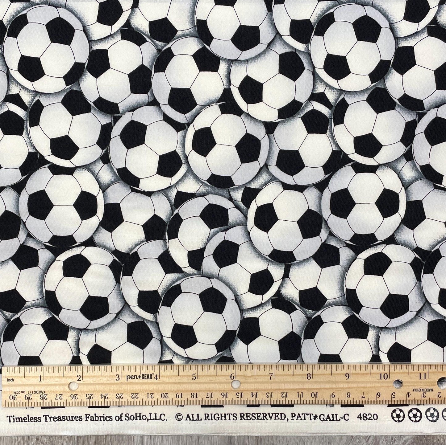 Soccer Fabric - Timeless Treasures