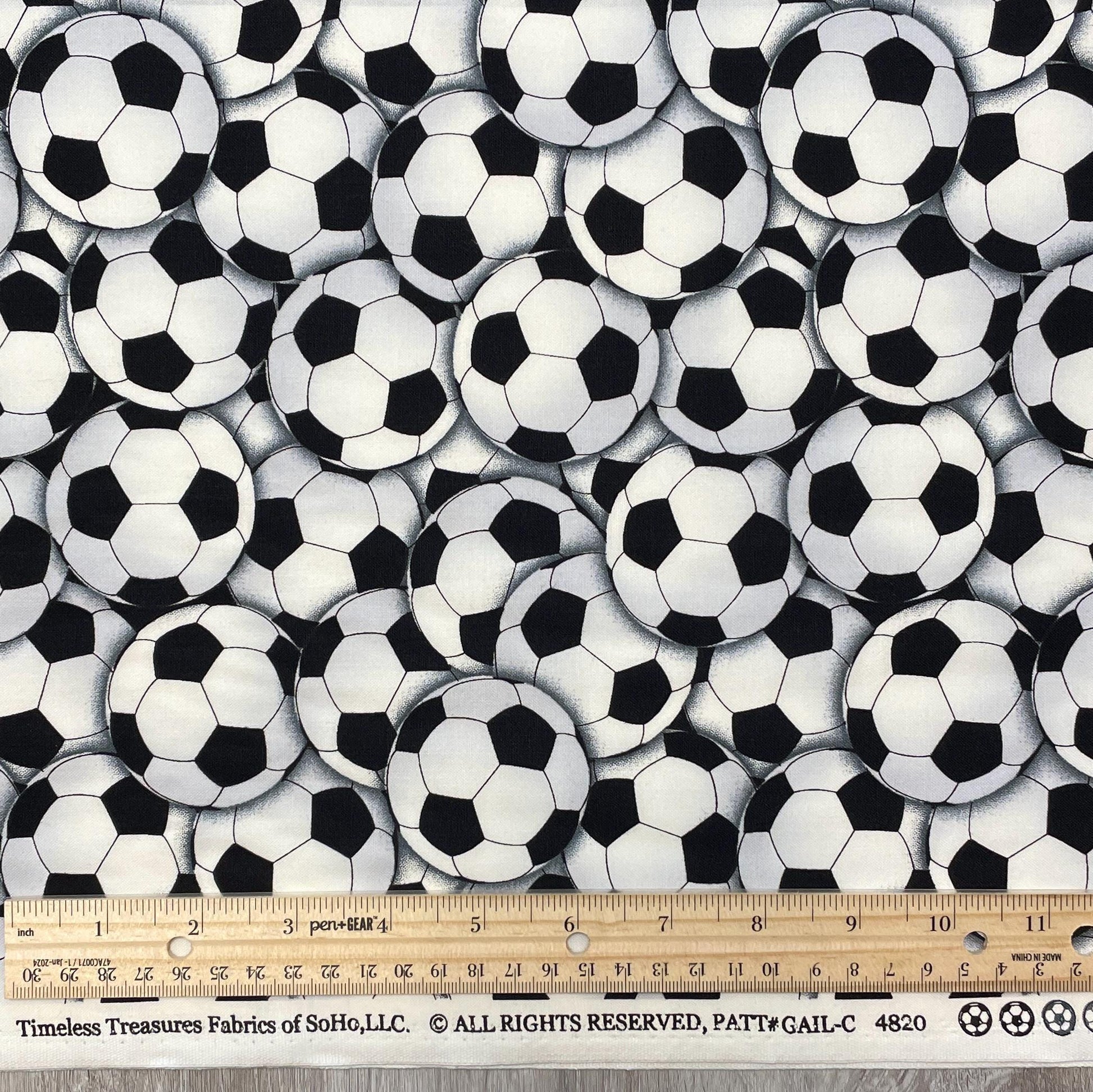 Soccer Fabric - Timeless Treasures