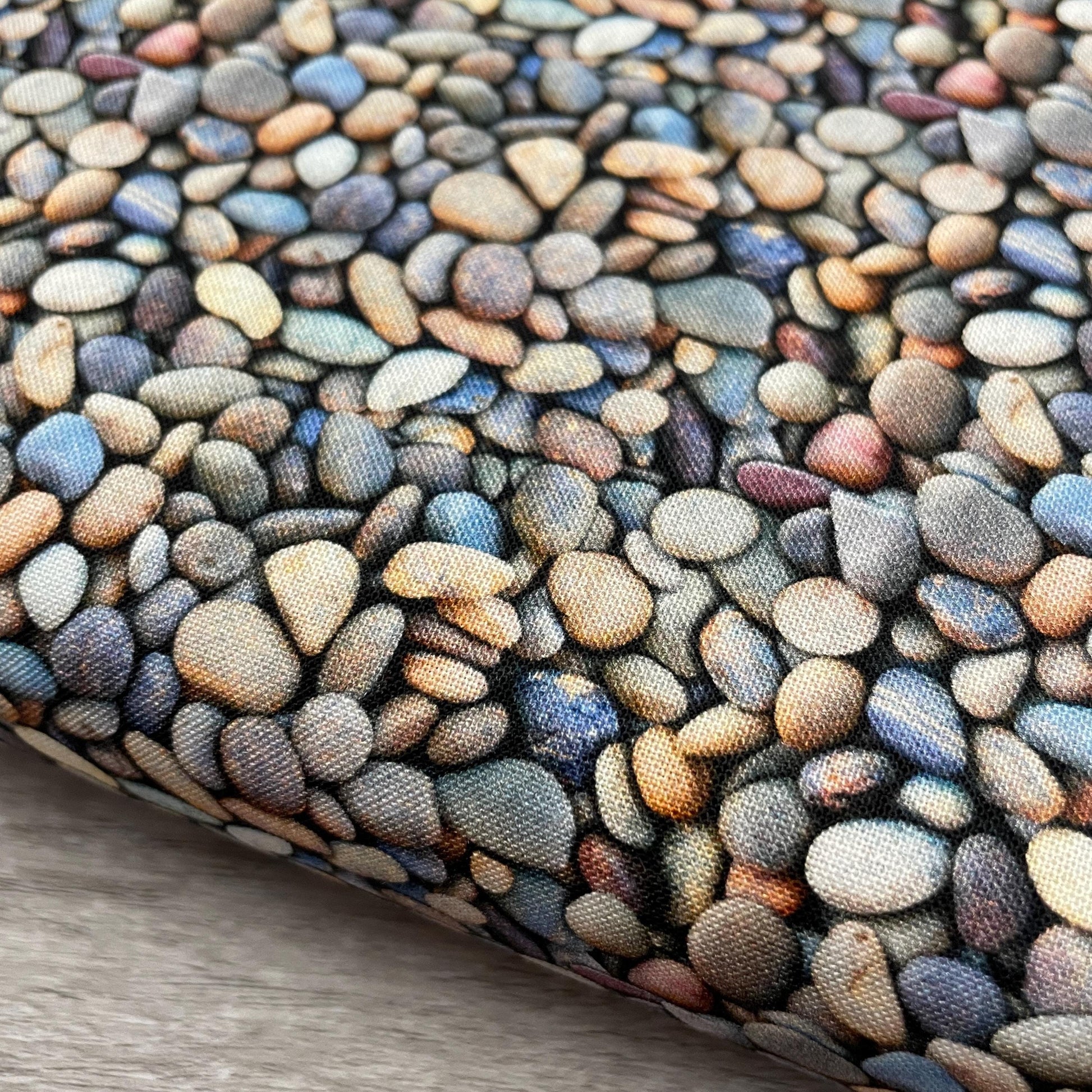 Stone fabric - Gold - Landscape Medley - Elizabeth's Studio