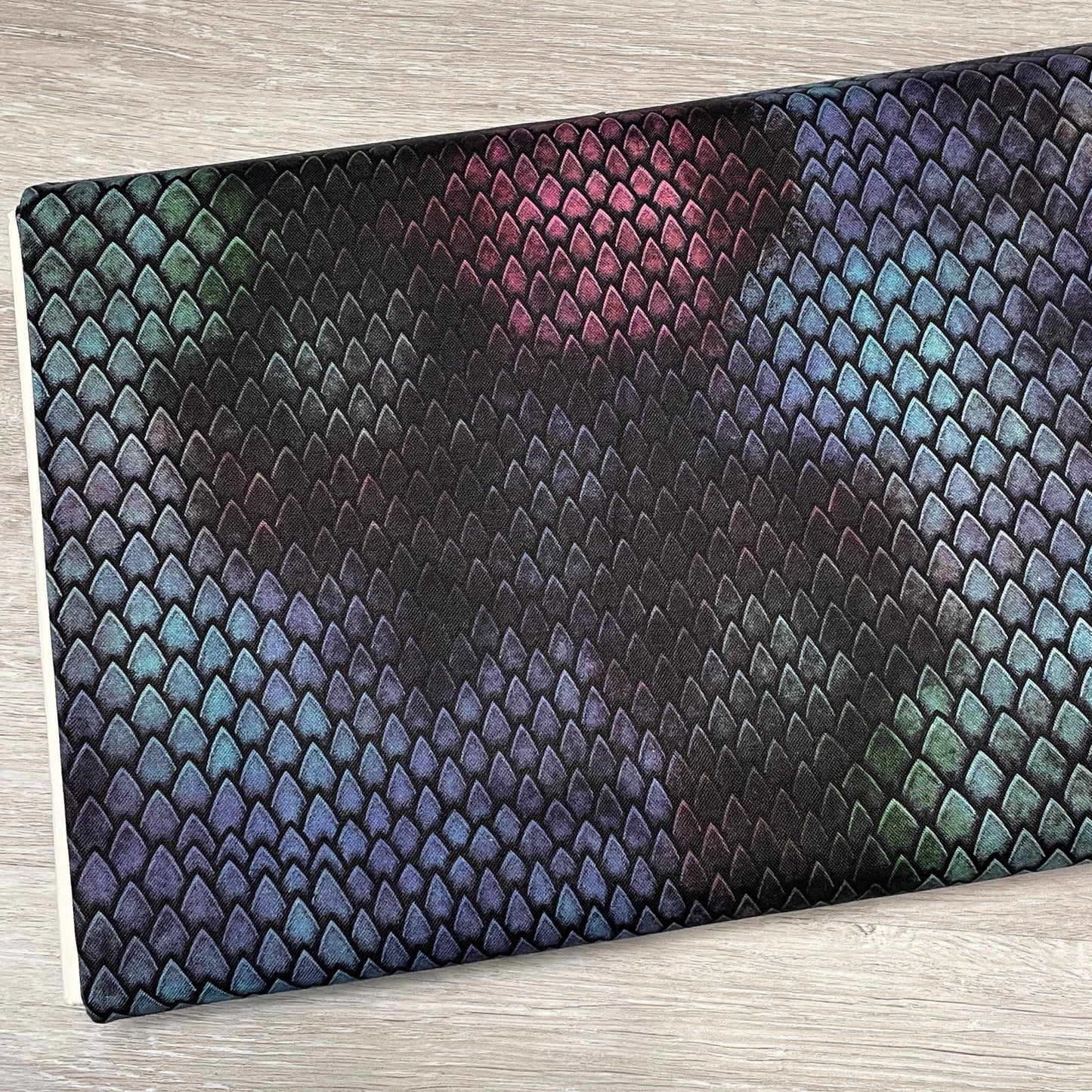 Dragon Scale Fabric - Timeless Treasures - 100% Cotton - Dragon's Lair Collection CD2443 NIGHT