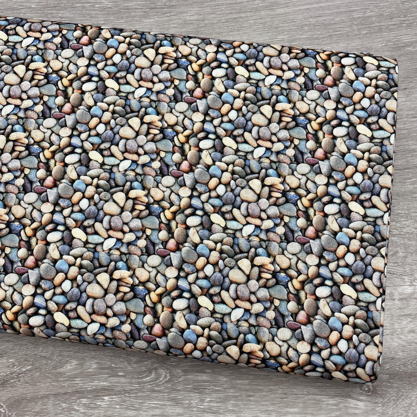 Stone fabric - Gold - Landscape Medley - Elizabeth's Studio