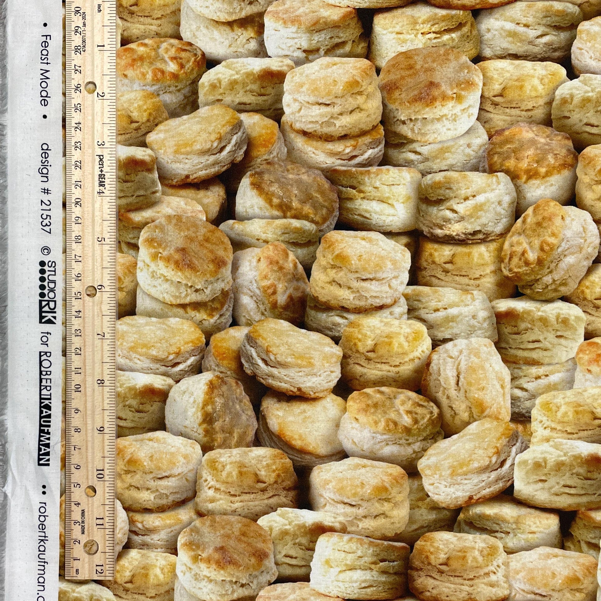Biscuit Fabric - Feast Mode Collection - Robert Kaufman - 100% Cotton - SRKD-21537-14 NATURAL