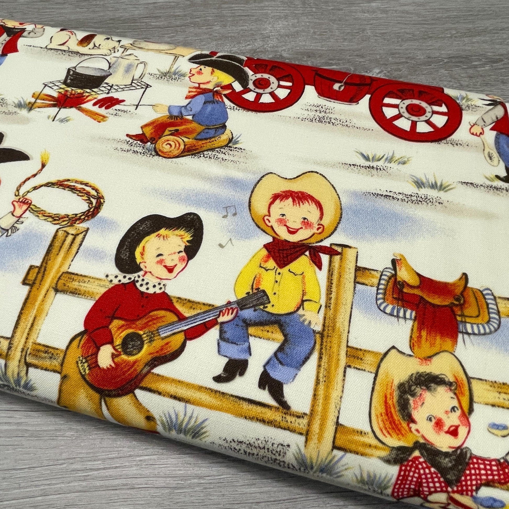 Lil Cowpokes Fabric - Michael Miller - 100% Cotton
