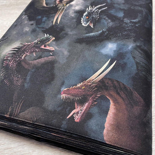 Dragon Fabric - Tossed Dragons in Clouds - Timeless Treasures - 100% Cotton - Dragon's Lair Collection