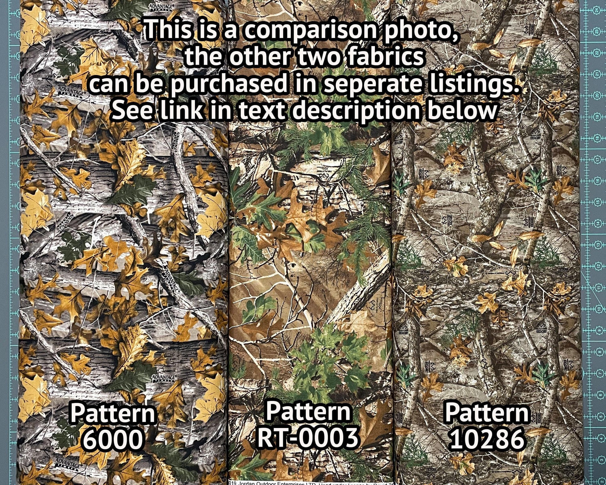Realtree Camo - Real Tree Edge Pattern #10286 - 100% Cotton Fabric by Sykel Enterprises - Ships NEXT DAY
