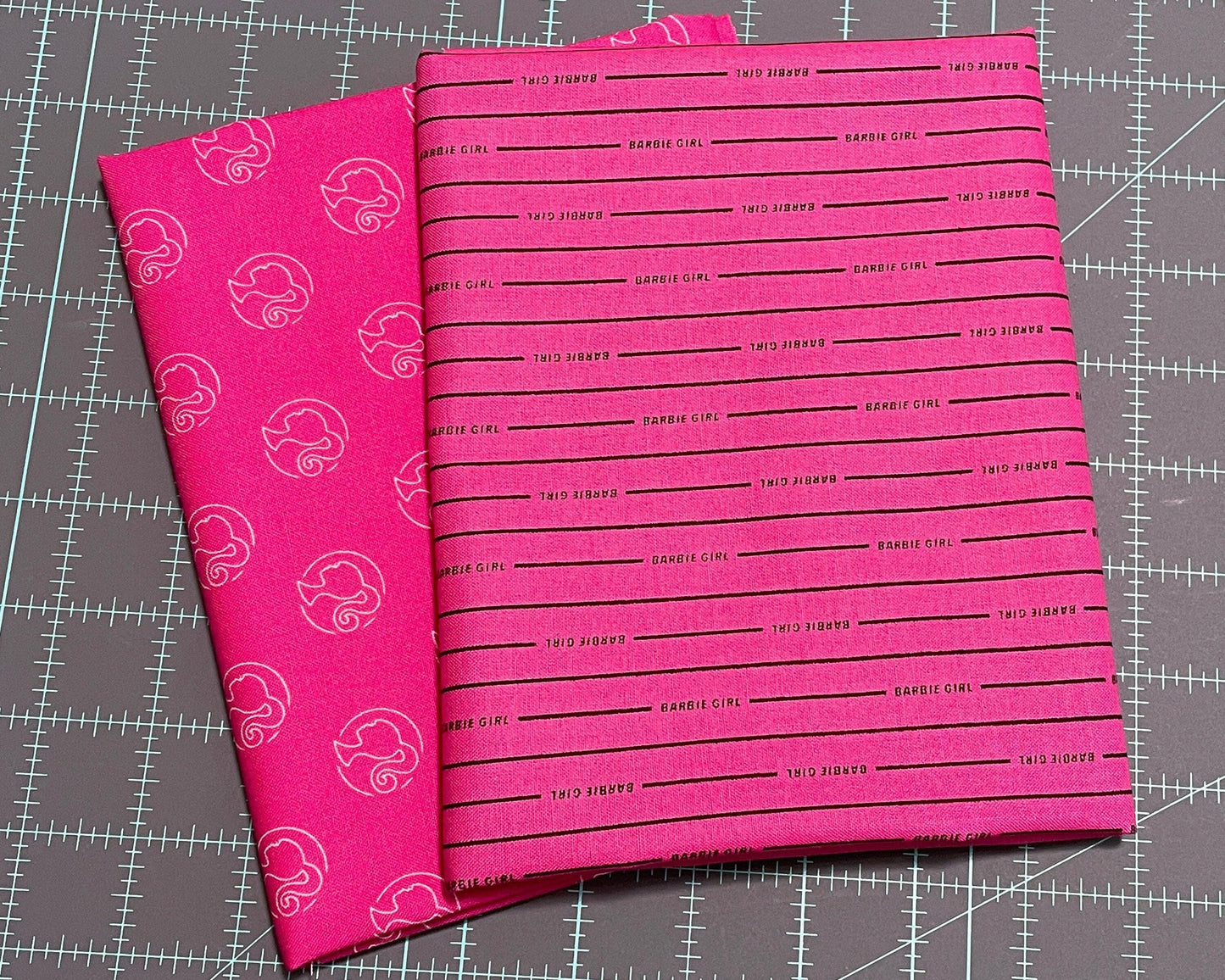 Barbie Fabric - Barbie Girl Stripe Hot pink by Riley Blake - 100% cotton fabric