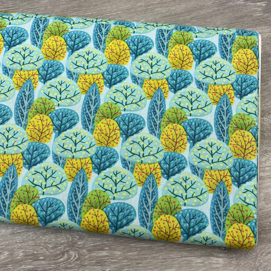 Colorful Tree Fabric - Moonbeams & Rainbows