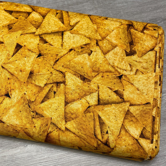 Nacho Chip Fabric - In Queso Emergency