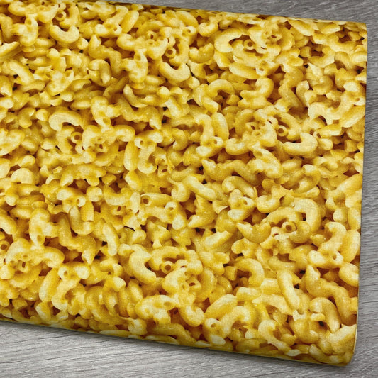 Macaroni and Cheese Fabric - Feast Mode Collection - Robert Kaufman - 100% Cotton