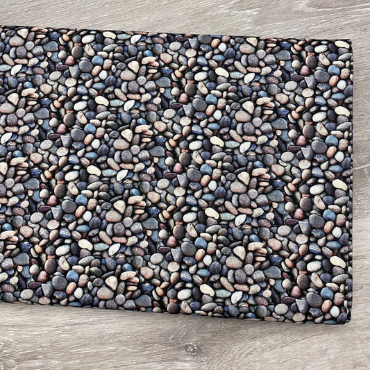 Stone fabric - Blue - Landscape Medley Collection - Elizabeth's Studio