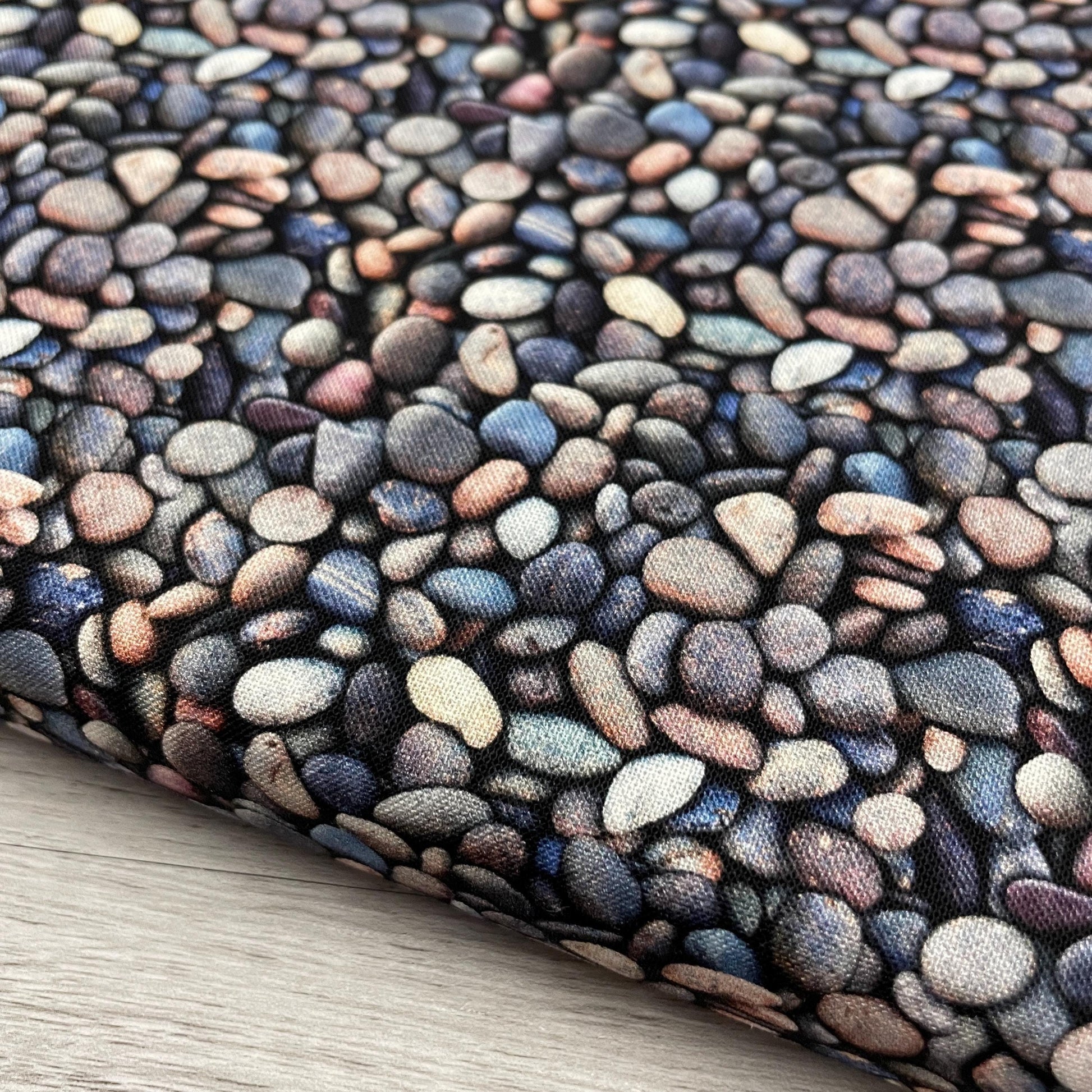 Stone fabric - Blue - Landscape Medley Collection - Elizabeth's Studio