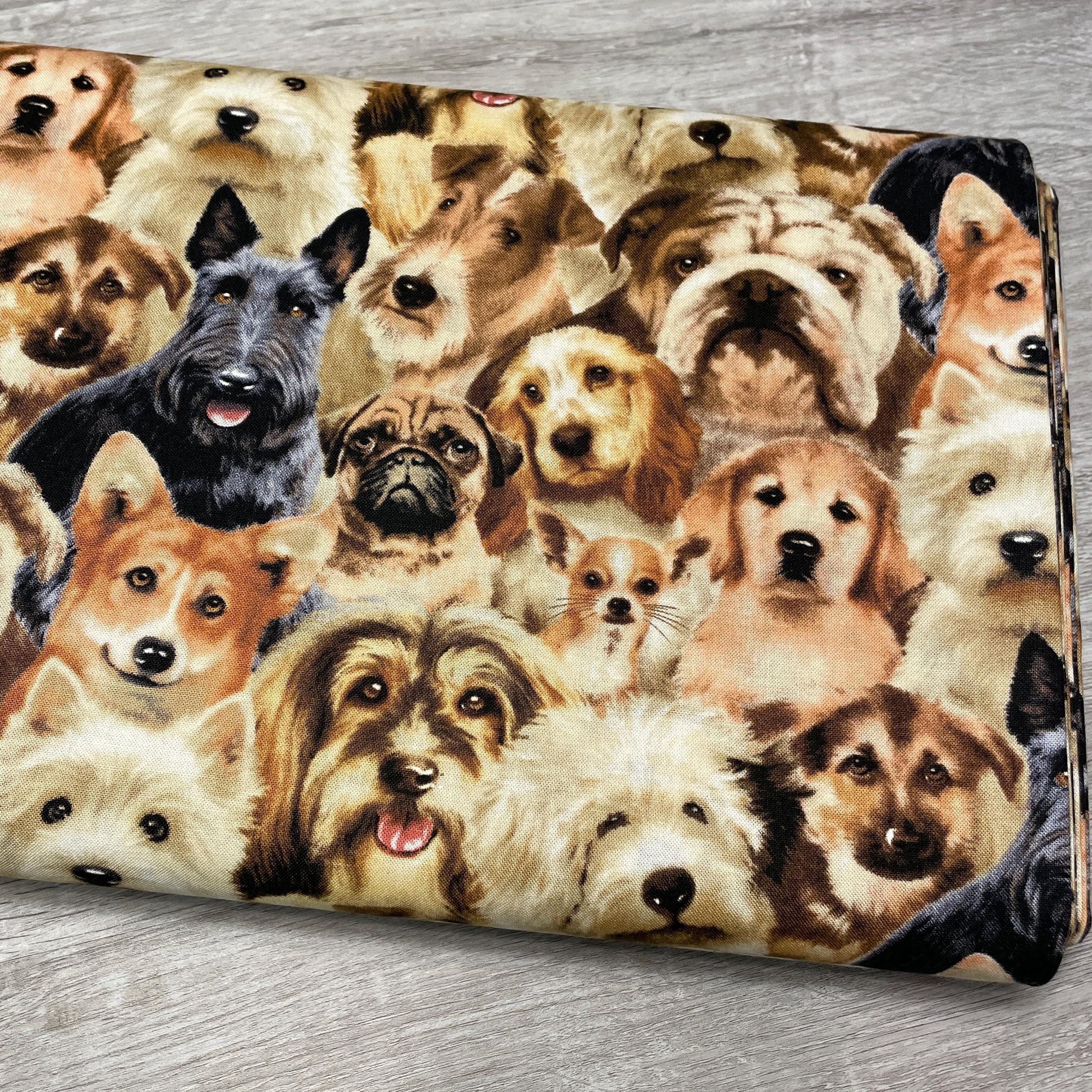 Dog fabric by the yard - Petpourri