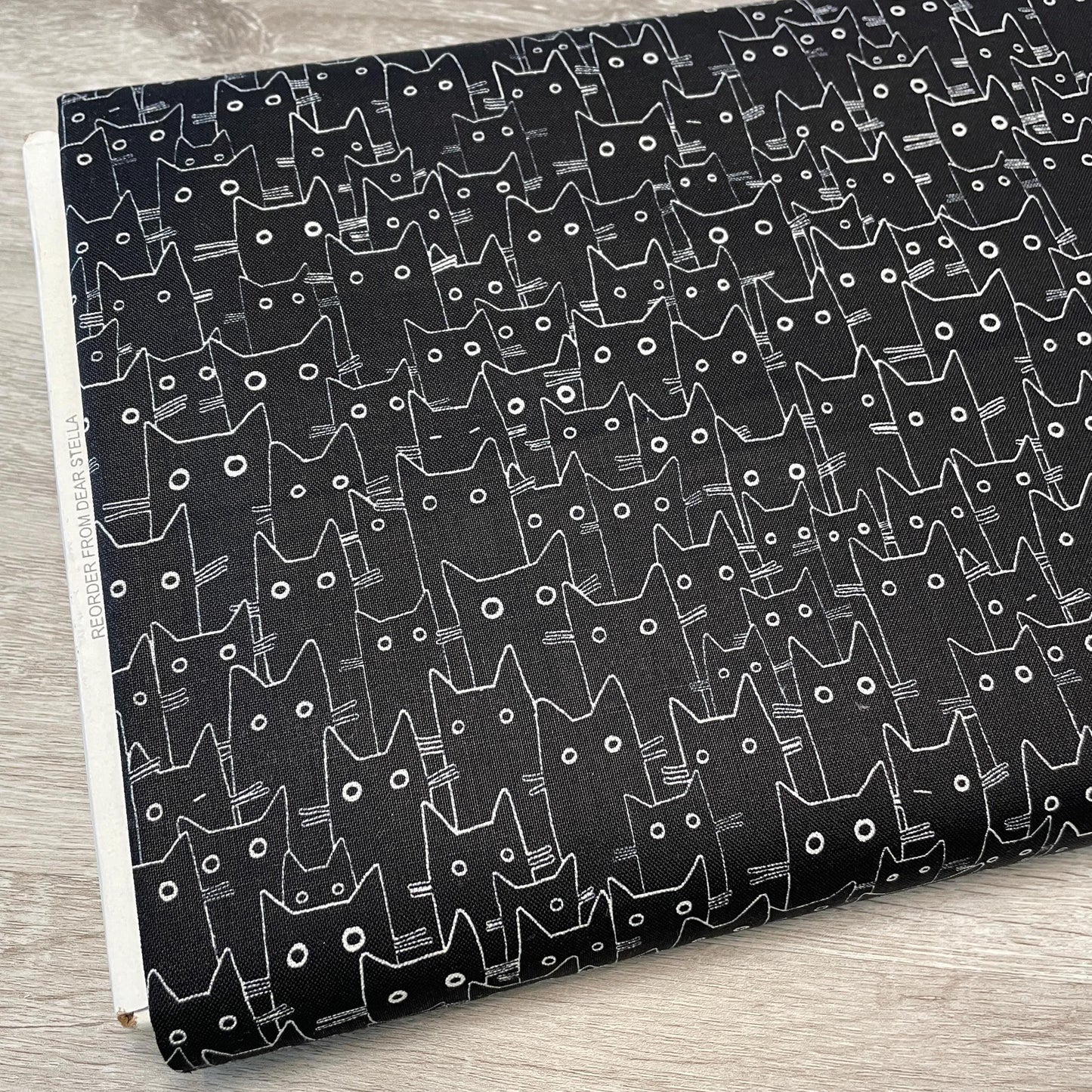 Cat fabric by the yard - Dear Stella - Having a Meowment- 100% Cotton