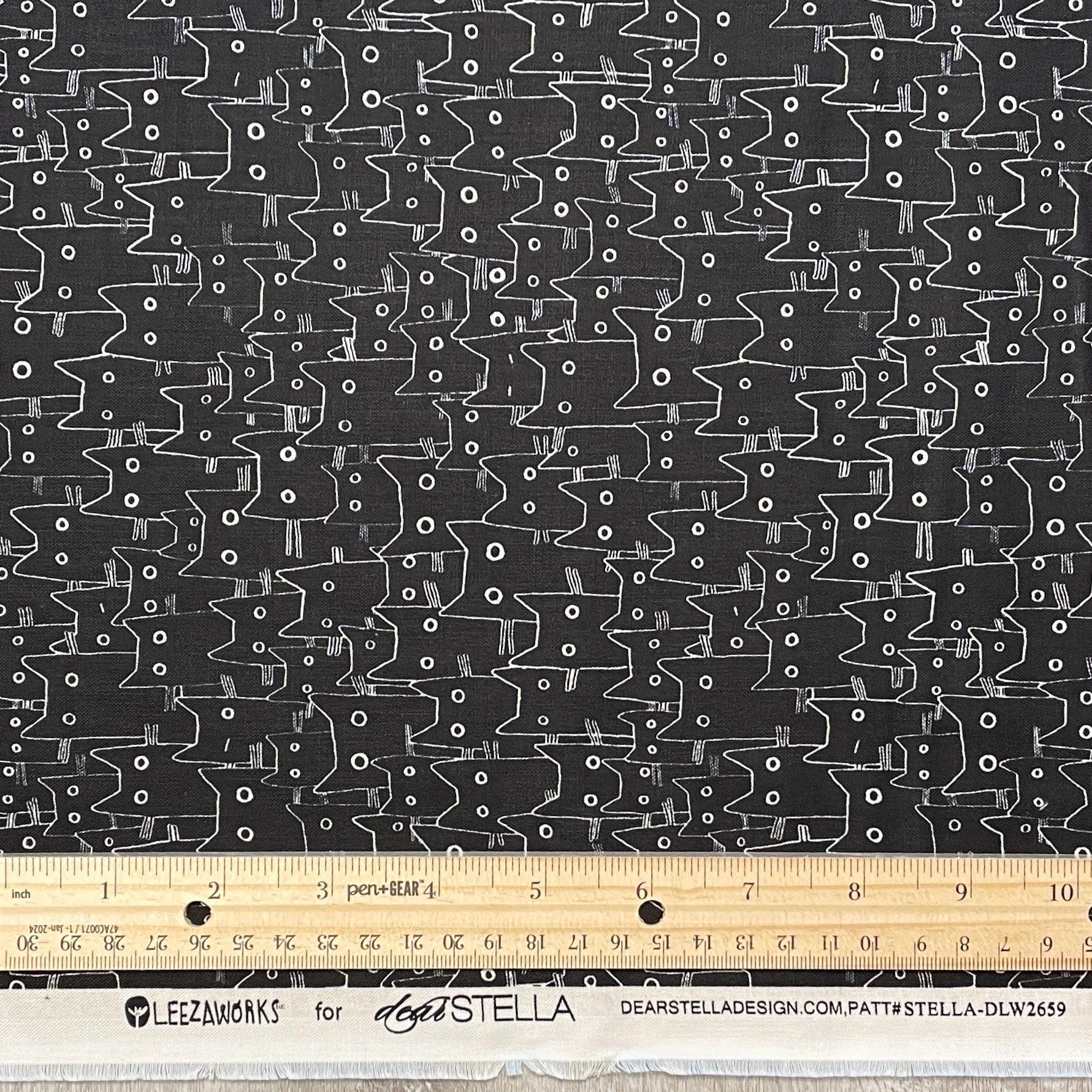 Cat fabric by the yard - Dear Stella - Having a Meowment- 100% Cotton