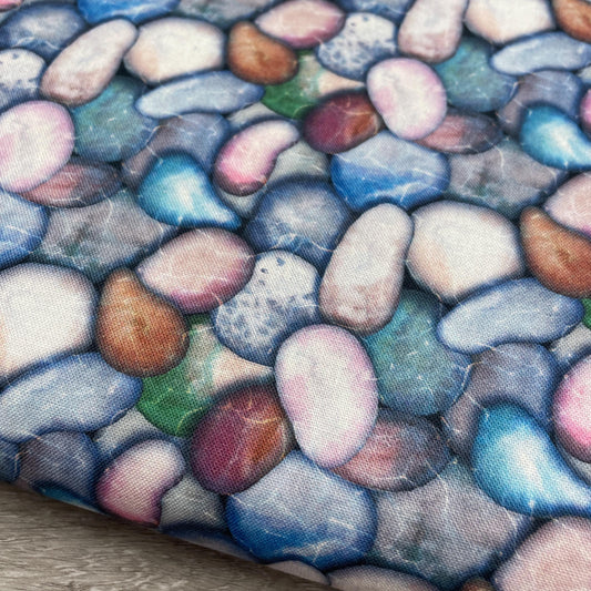 Rock fabric - Grey - Mystic Nature II - Oasis
