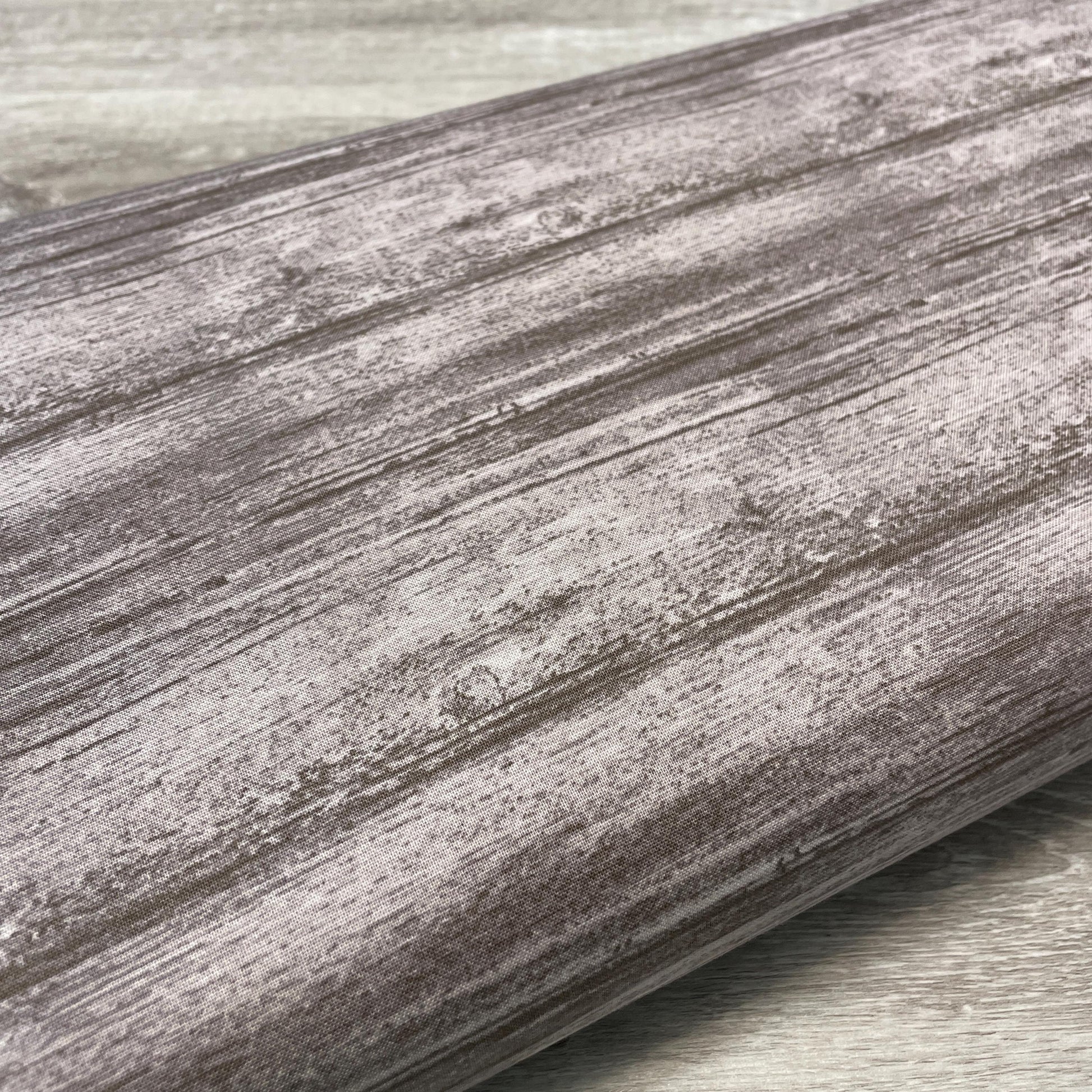 Washed Wood Fabric - Charcoal Gray - 100% Cotton - Benartex Contempo Studio - Grey Barn