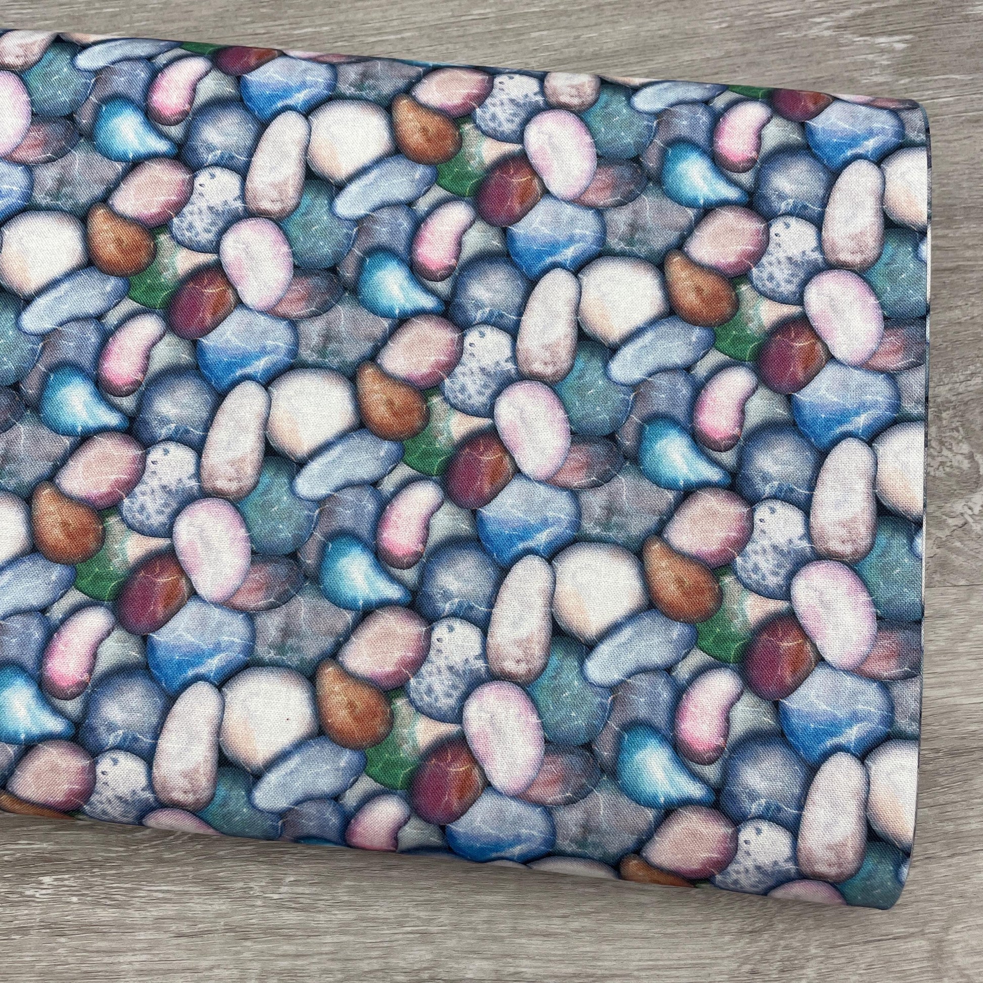 Rock fabric - Grey - Mystic Nature II - Oasis