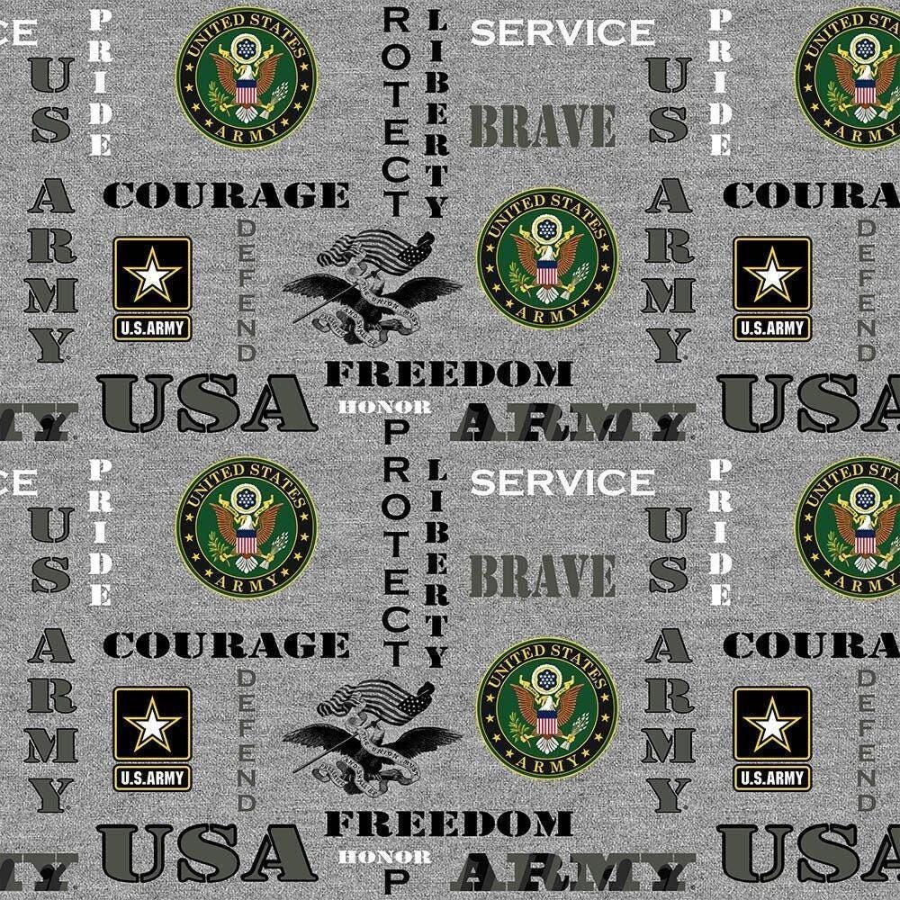 New! US Army fabric - U.S. Military - United States Army from Sykel - Ships NEXT DAY - 100% Cotton Fabric