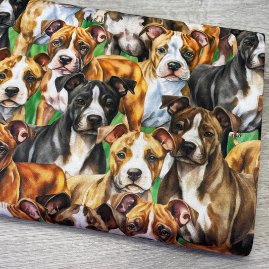 Pitbull fabric - Foust Exclusive Print - 100% Cotton