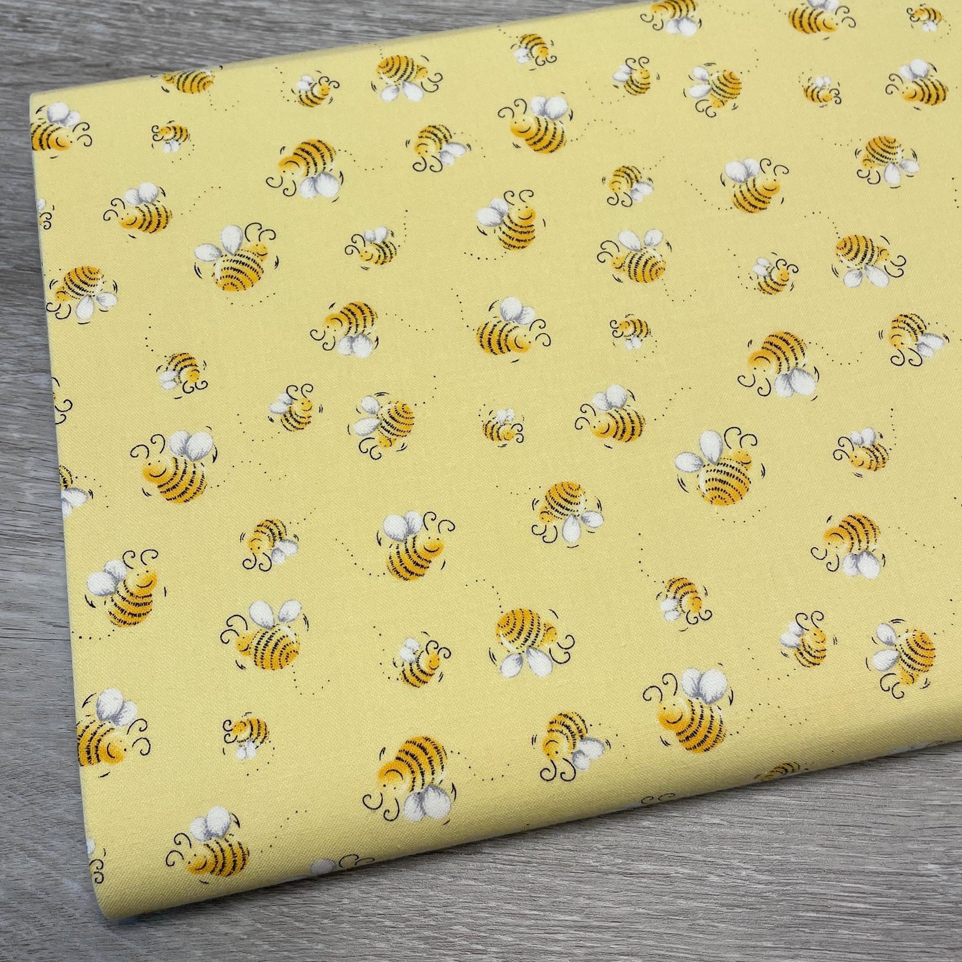 Susybee fabric by the yard - Yellow
